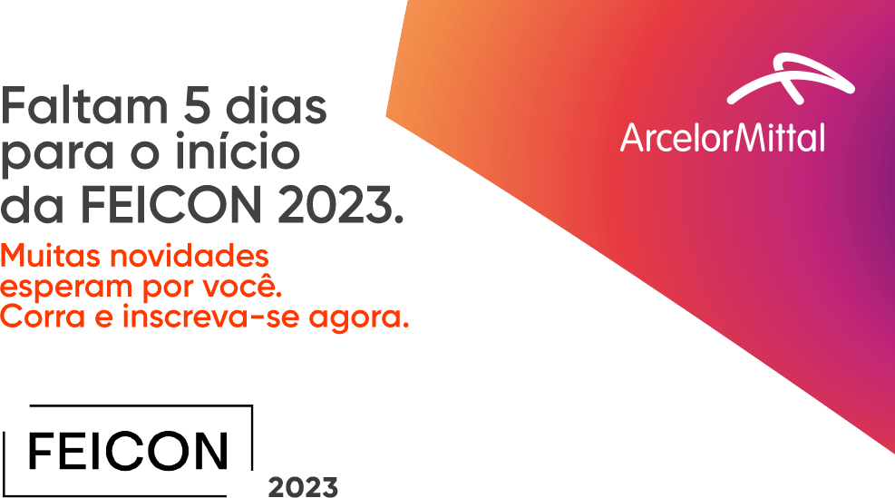 Faltam 5 dias para o início da FEICON 2023. Muitas novidades esperam por você. Corra e inscreva-se agora.