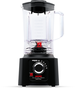 Liquidificador Arno Power Max Limpa Fácil 700W Preto