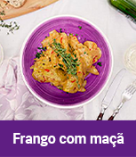 Frango com maçã